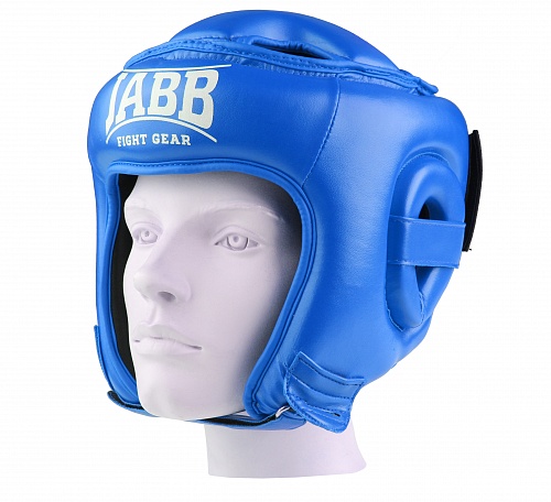 Шлем боксерски (иск.кожа) Jabb JE-2093(P) синий
