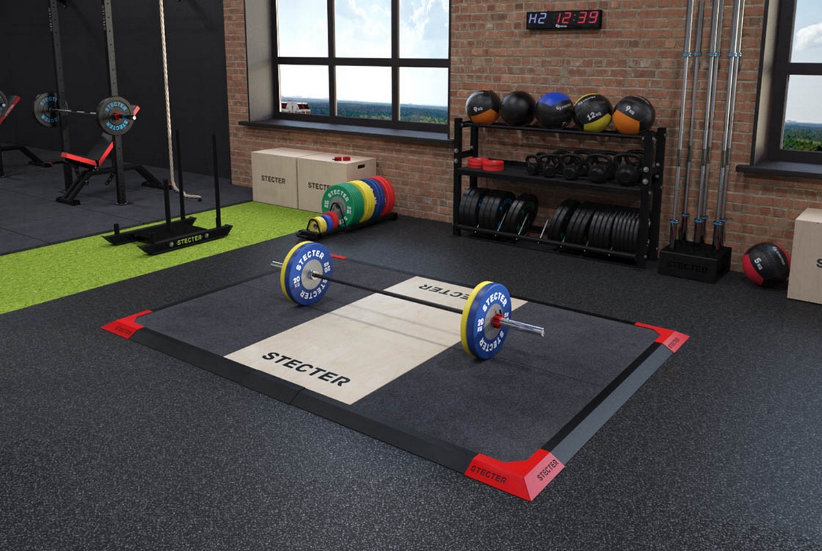 Помост для тяжелой атлетики 2.0 (2х3 метра) Stecter | Premium Fitness