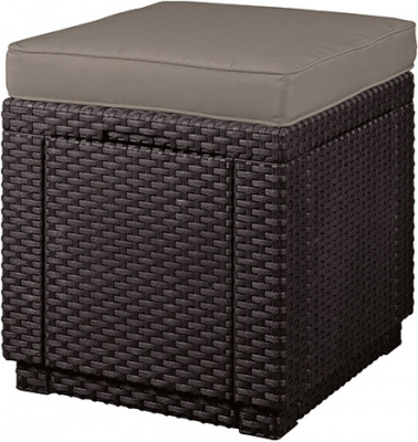 Пуф-куб с подушкой Cube with cushion