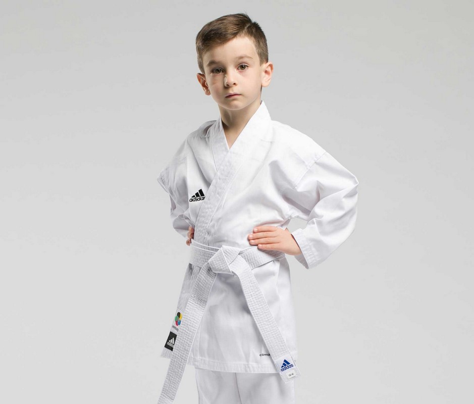 Кимоно для карате подростковое Adidas Club Climacool WKF белое