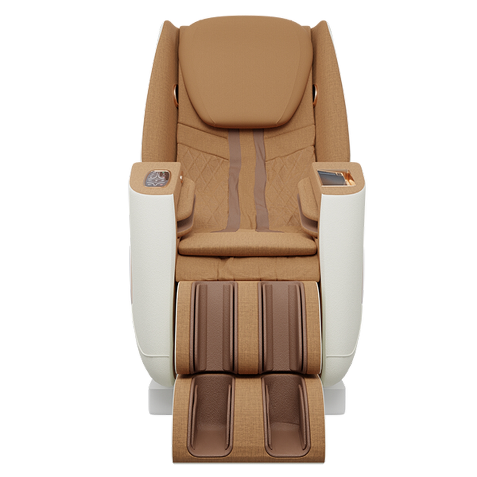 Массажное кресло Meridien Atlanta white + brown
