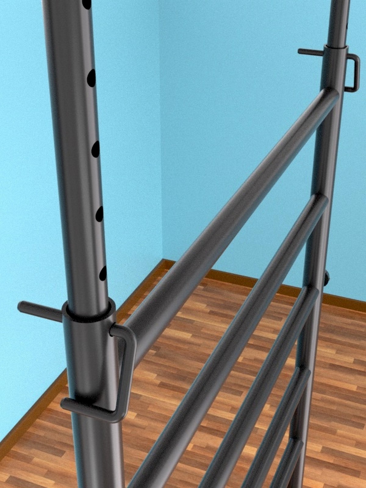 Шведская стенка враспор с регулировкой высоты (тип 1)  | Premium Fitness