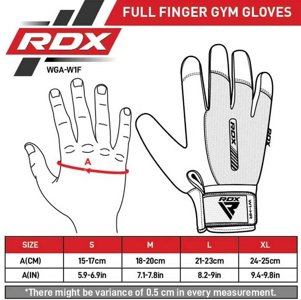 Перчатки RDX Gym Weight Lifting W1F черный\серый