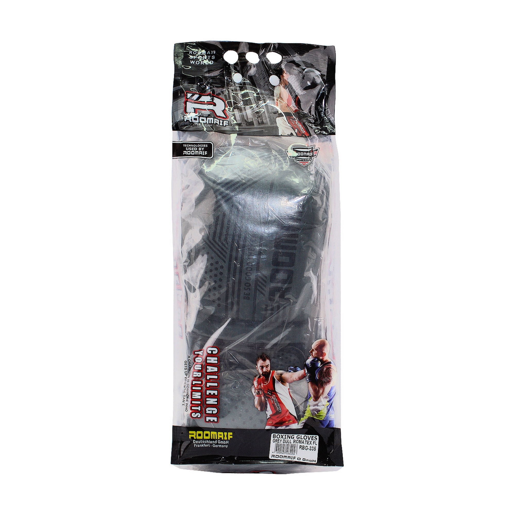 Боксерские перчатки 12 oz Roomaif RBG-335 Dх Grey