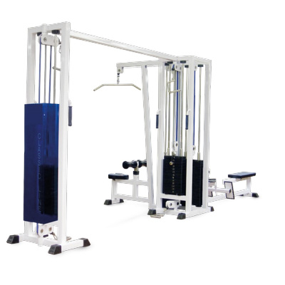 Мультистанция 3-х позиционная с перекрестной тягой MB Barbell MB 3.03 | Premium Fitness