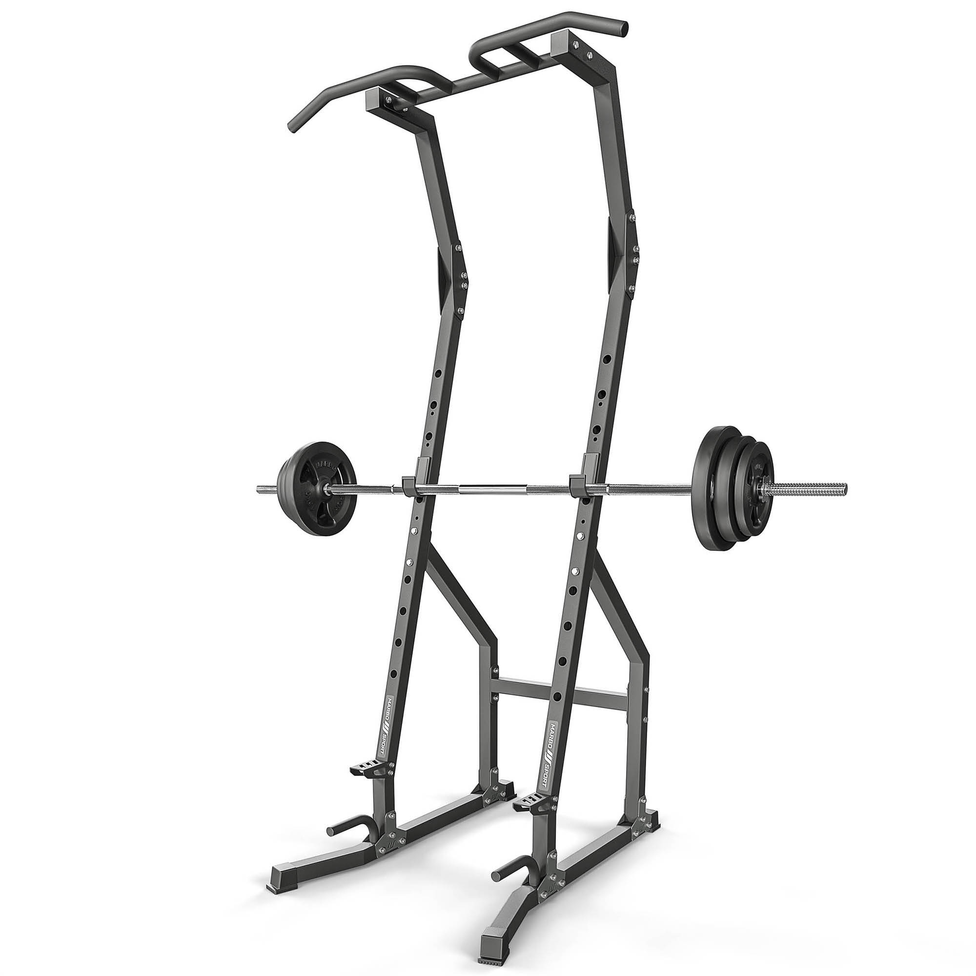 Cтанок комбинированный для подтягиваний и отжиманий Marbo MS-U110 2.0 | Premium Fitness
