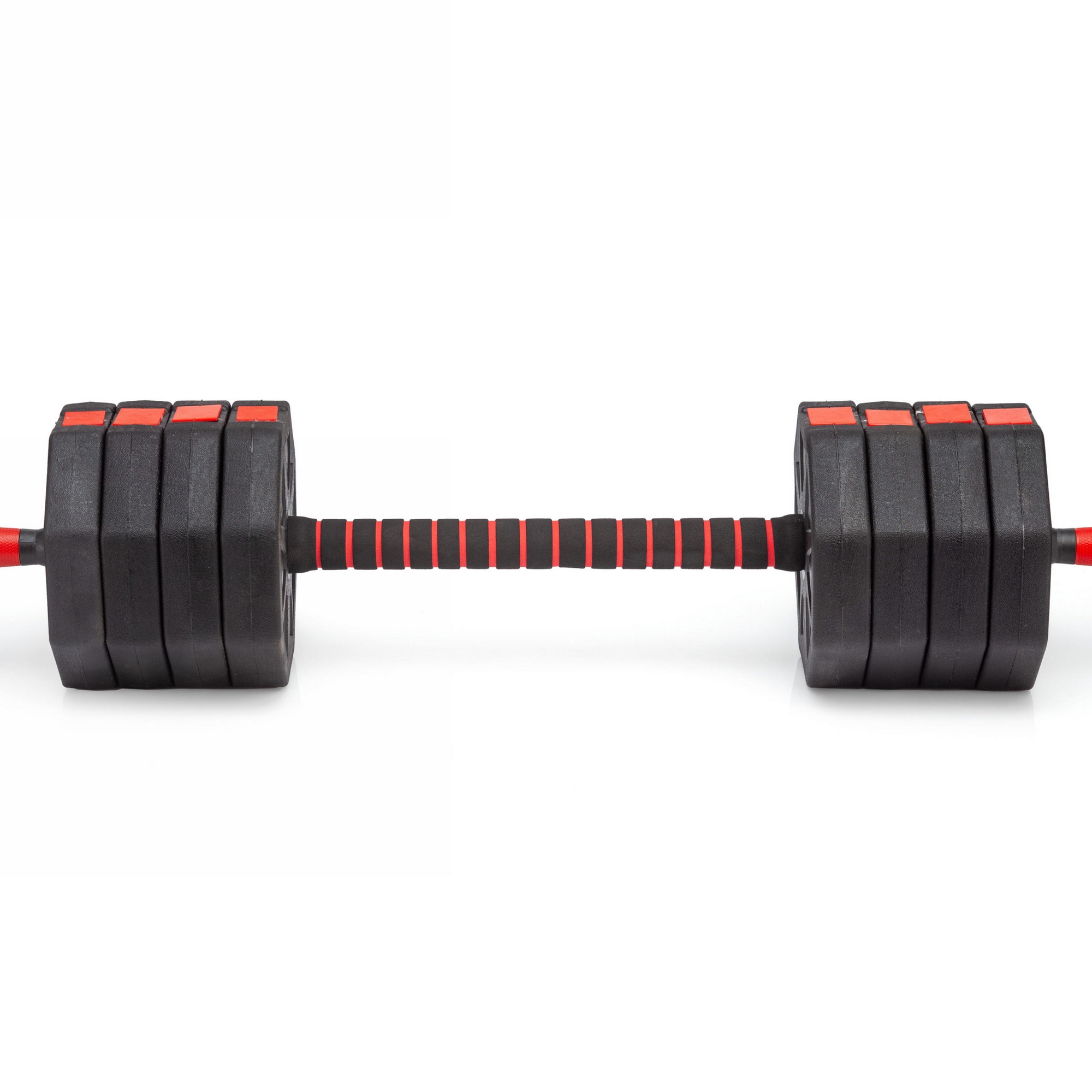 Гантели гексагональные разборные с грифом, 50кг (2х25) VictoryFit VF-DН500