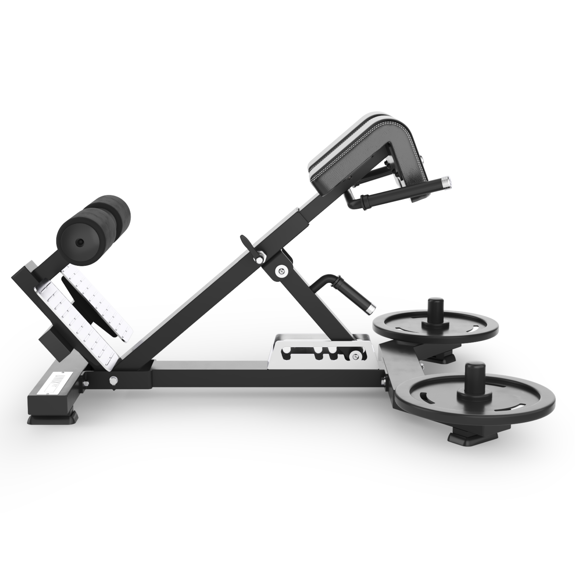 Гиперэкстензия и скамья для пресса 2 в 1 UnixFit UC-1631B | Premium Fitness