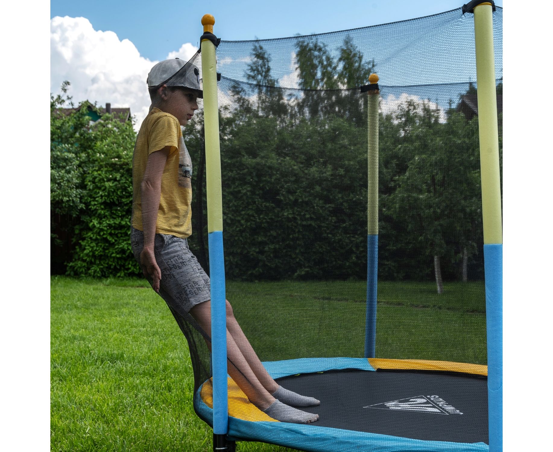 Батут 60" DFCJump kids 60INCH-JD-BY желто-синий