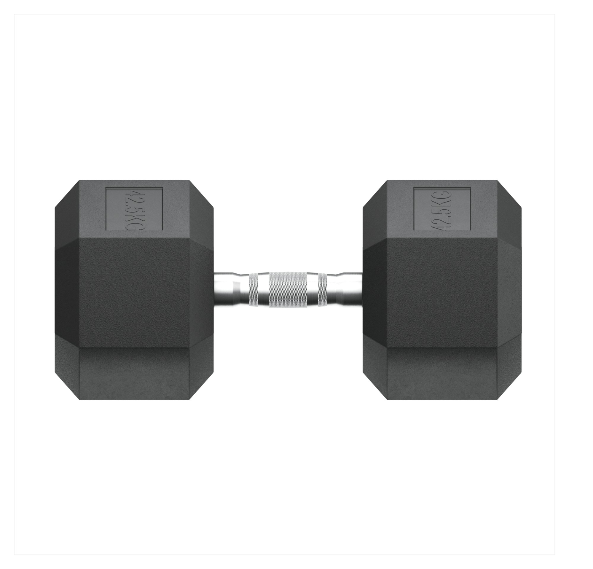 Гантель гексагональная обрезиненная 42,5 кг UnixFit DBHEX42_5