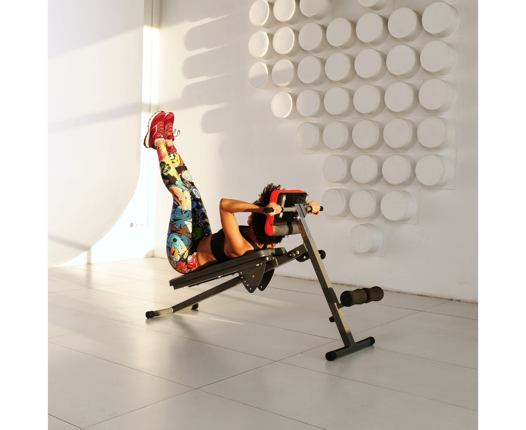 Скамья универсальная \ гиперэкстензия 3 в 1 DFC D1107 | Premium Fitness