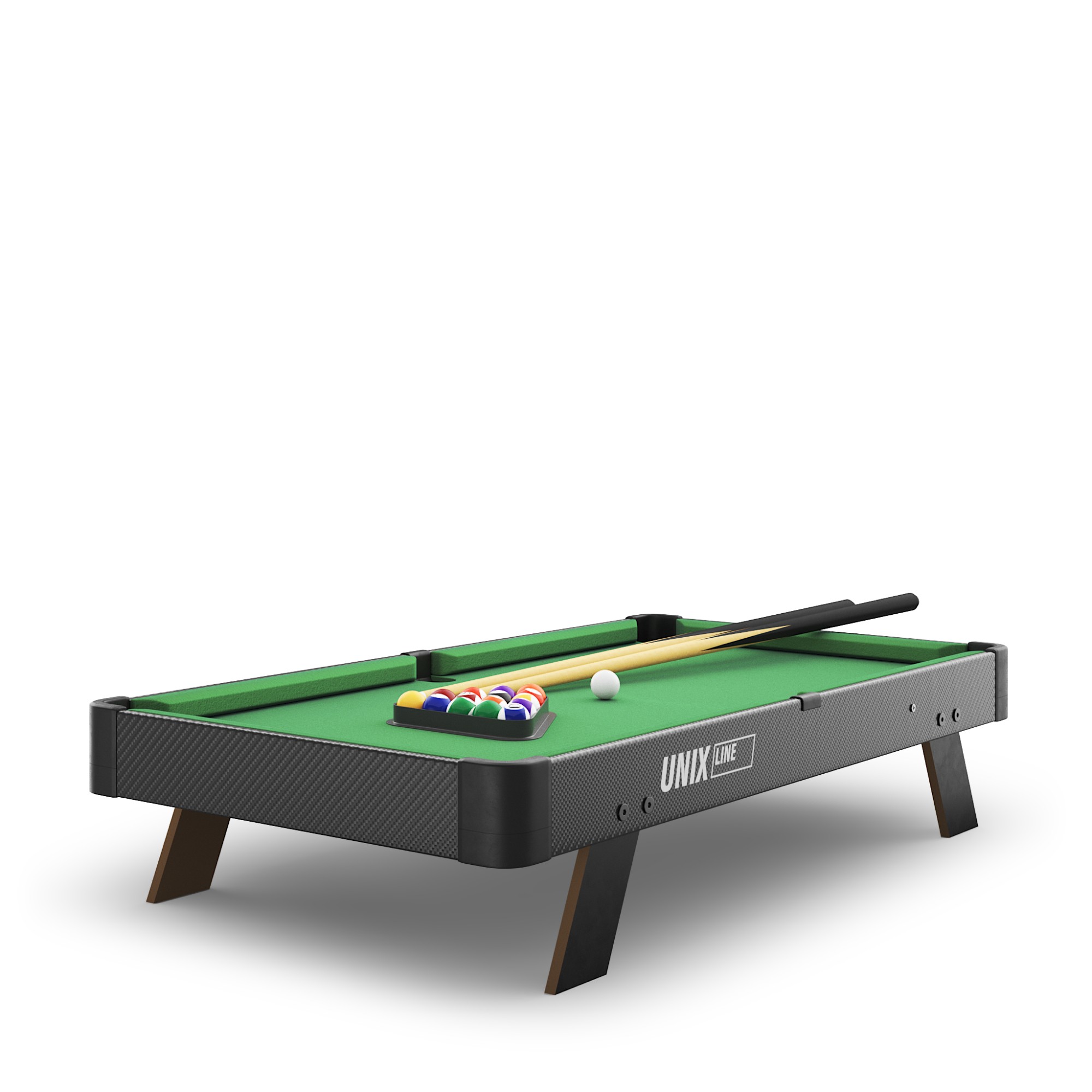 Мини Бильярд настольный (88х47 cм) Unix Line GTPU88X47BK Black
