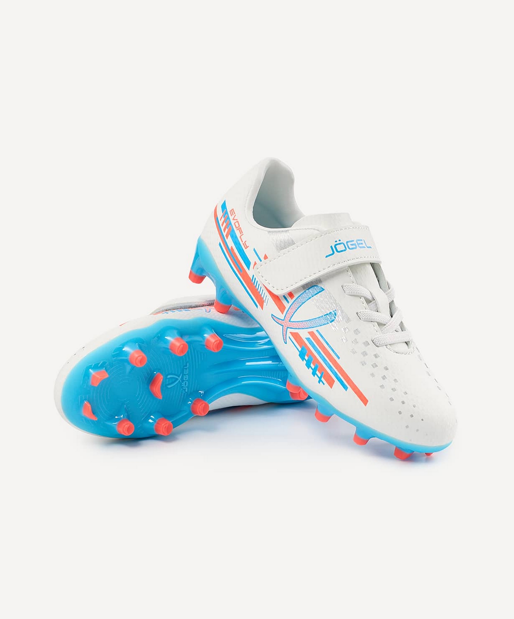 Бутсы футбольные Jogel Evofly FG Talant White\blue