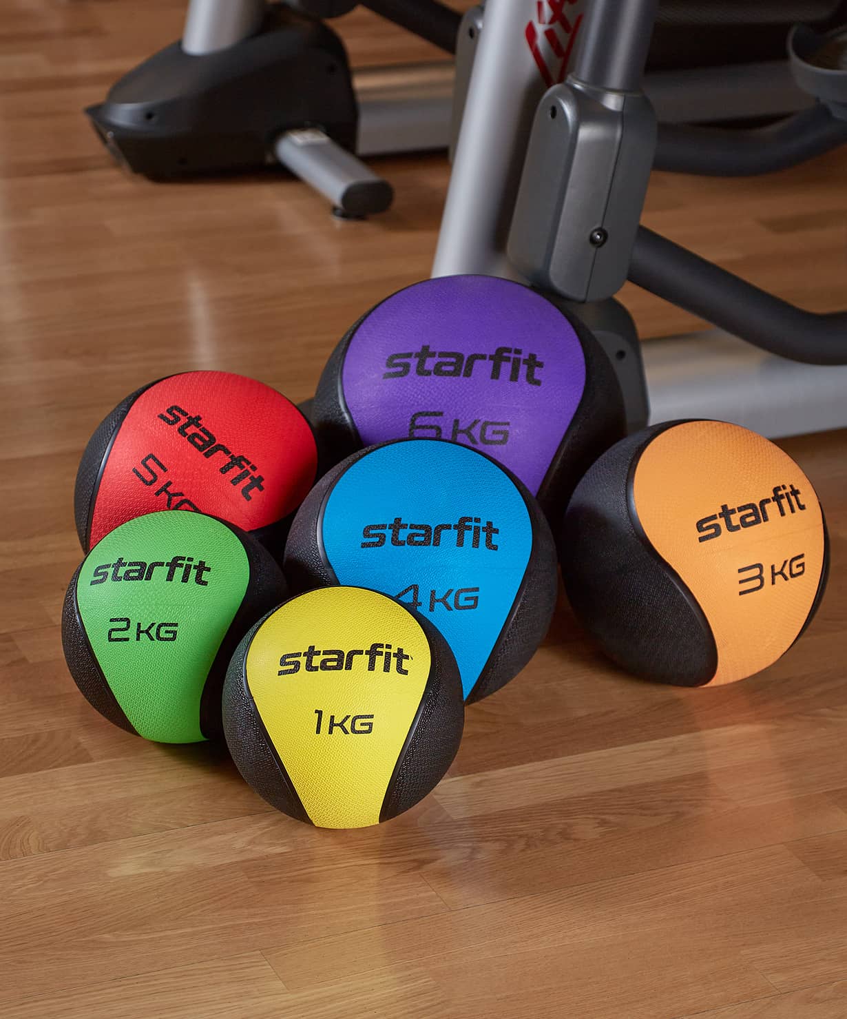 Медбол высокой плотности 4 кг Star Fit GB-702 синий