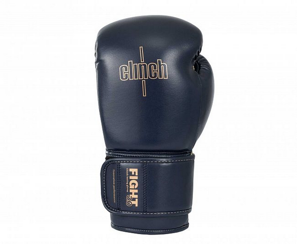 Перчатки боксерские Clinch Fight 3.0 C187 темно-синий