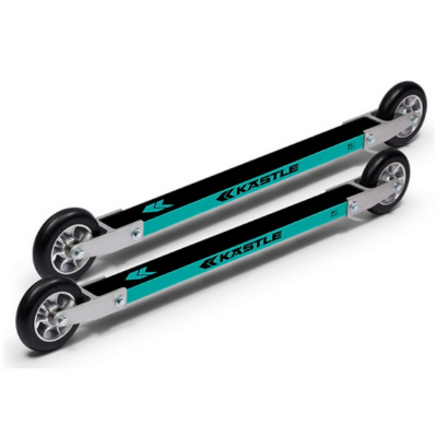 Лыжероллеры Kastle Коньковые RS10 Skate NRSS21 черный\зеленый