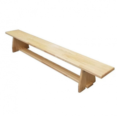 Скамейка гимнастическая фанерная 250x24x25 см 