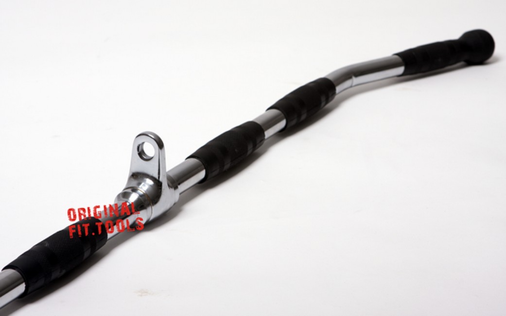 Рукоятка для тяги за голову Original Fit.Tools FT-MB-48-RLB 122см | Premium Fitness