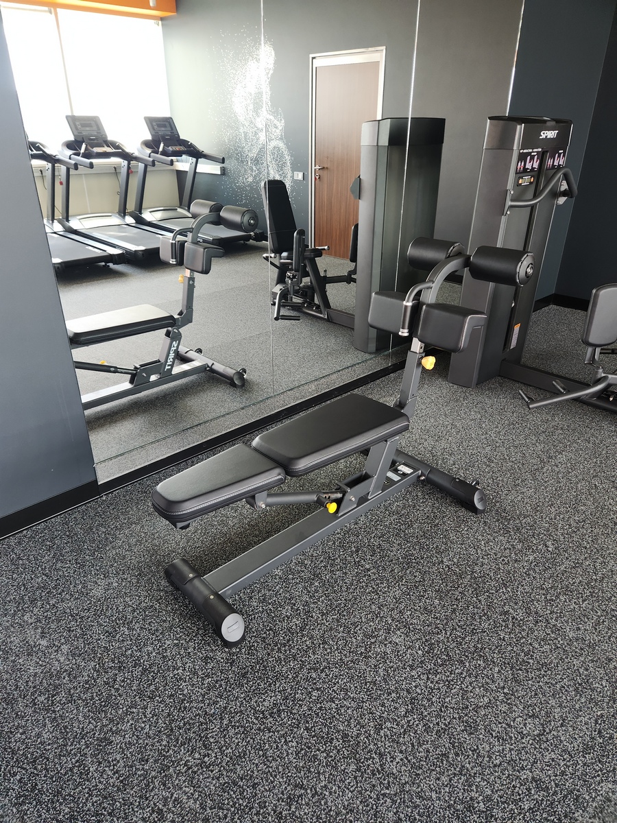 Регулируемая скамья для пресса Spirit SP-4218 | Premium Fitness