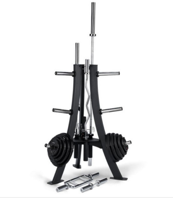 Универсальная стойка для дисков и грифов Fitex Pro FTX-6118 | Premium Fitness