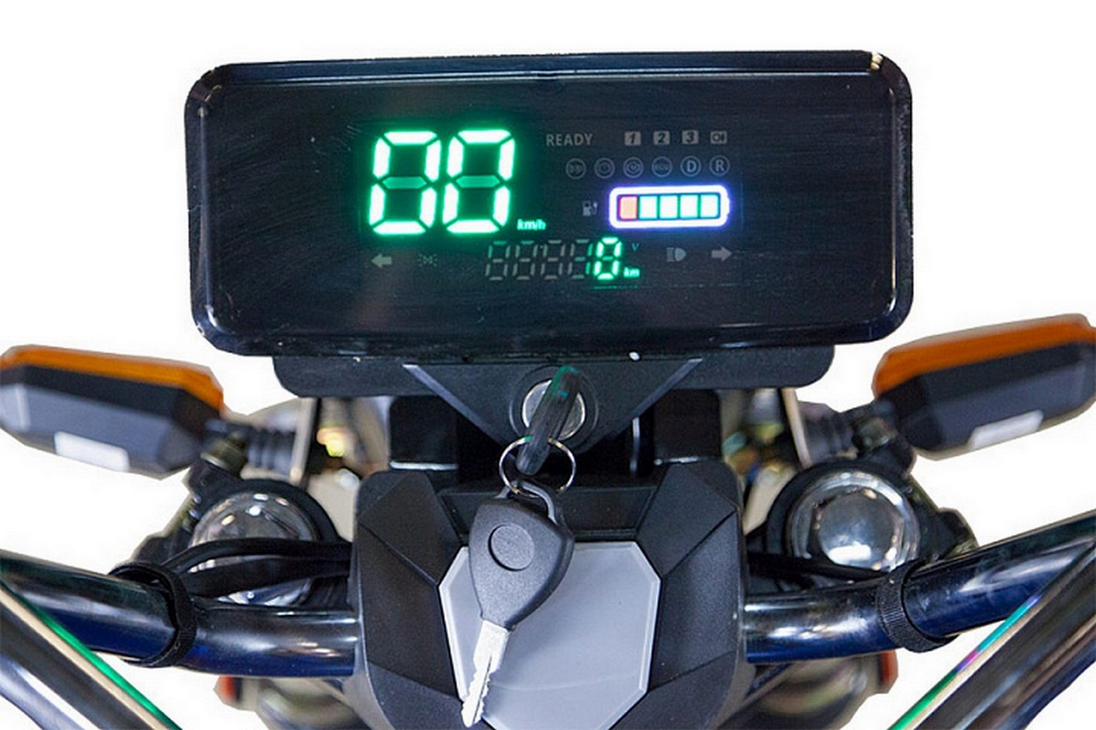 Грузовой электрический трицикл RuTrike D5 1700 гидравлика (60V1200W) 024732-2799 темно-синий матовый