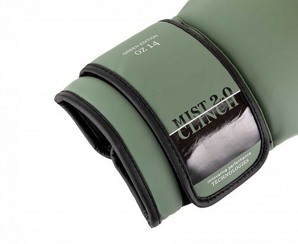 Перчатки боксерские Clinch Mist 2.0 C183 зеленый