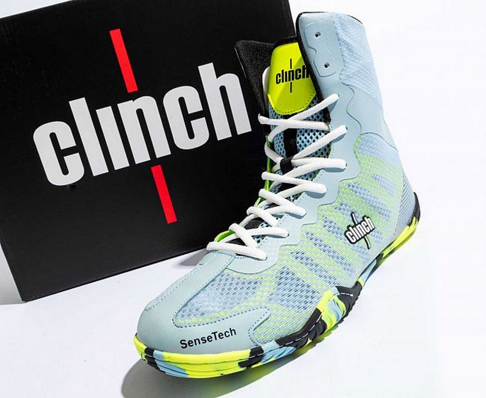 Боксерки Clinch Speed Pro C421 светло-синий