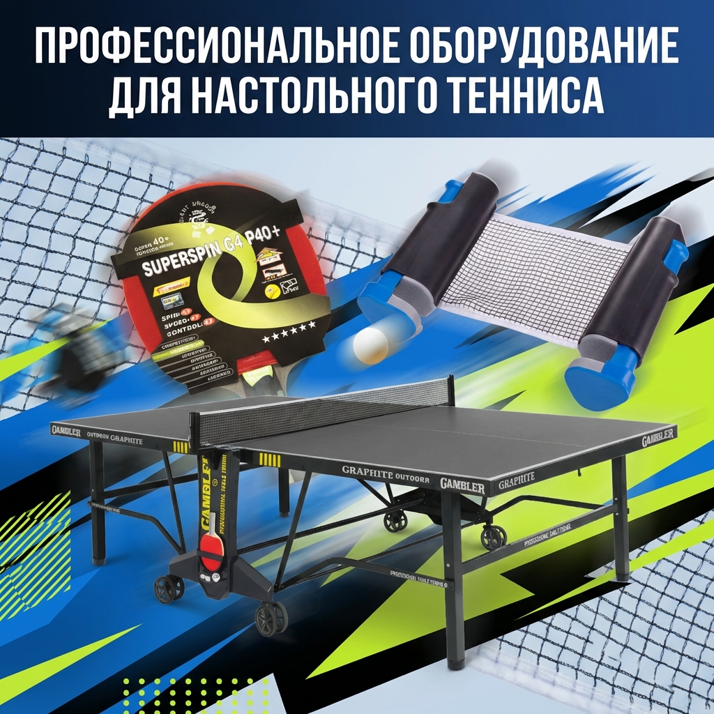 Оборудование для теннисного стола