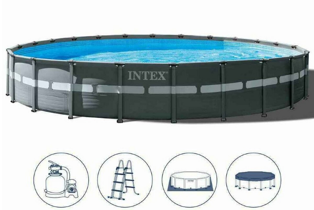 Каркасный бассейн круглый 732х132см Intex Ultra XTR Frame 26340