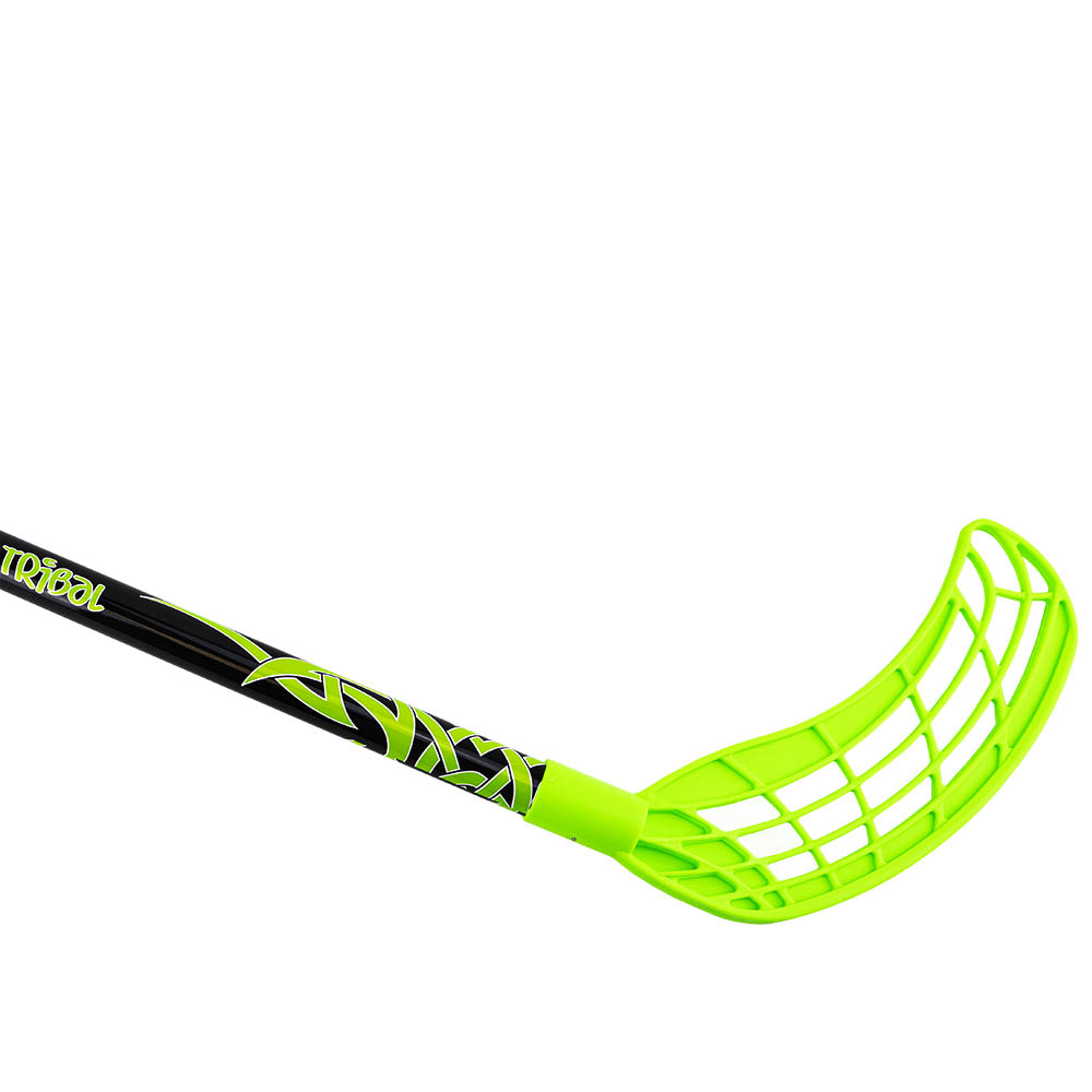 Клюшка для флорбола детская, без загиба Realstick Tribal Jr MR-KF-TR70-GR зеленый