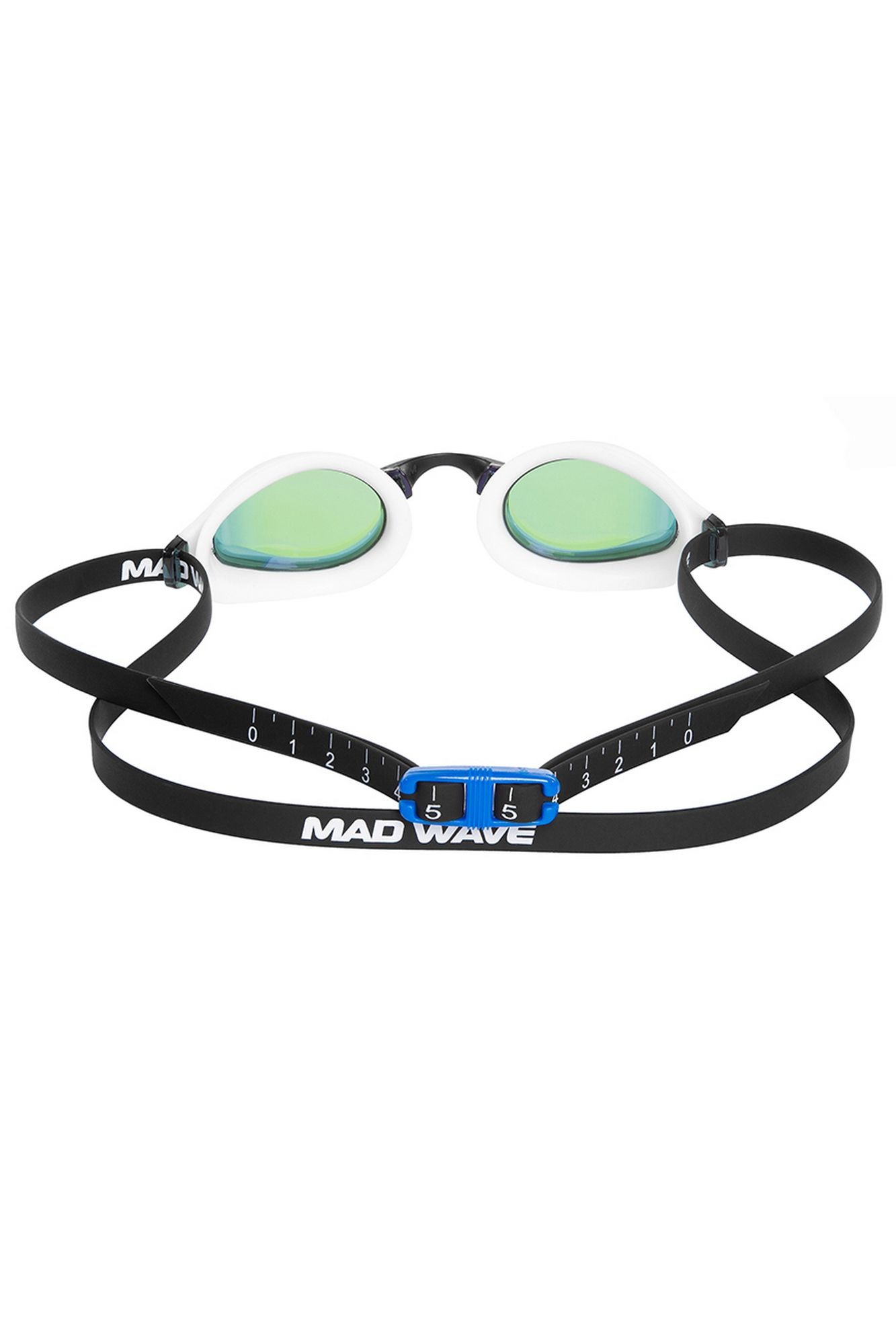 Очки для плавания юниорские Mad Wave Accelerator rainbow M0434 07 0 01W Черный