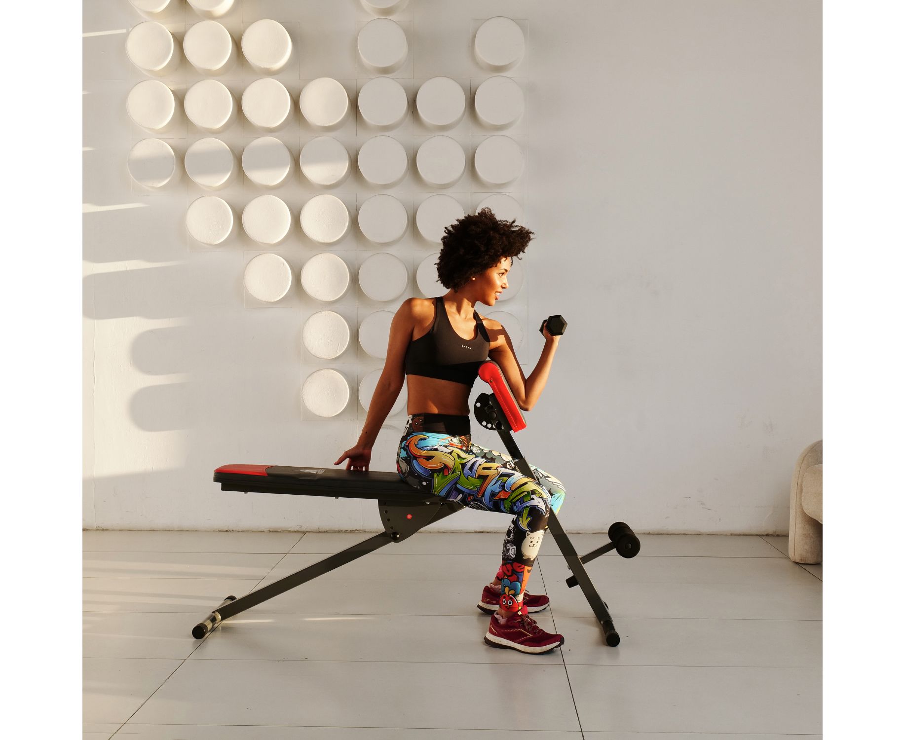Скамья универсальная \ гиперэкстензия 3 в 1 DFC D1107 | Premium Fitness