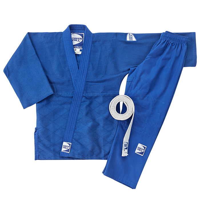 Кимоно Дзюдо Green Hill Junior JSJ-10227, синее