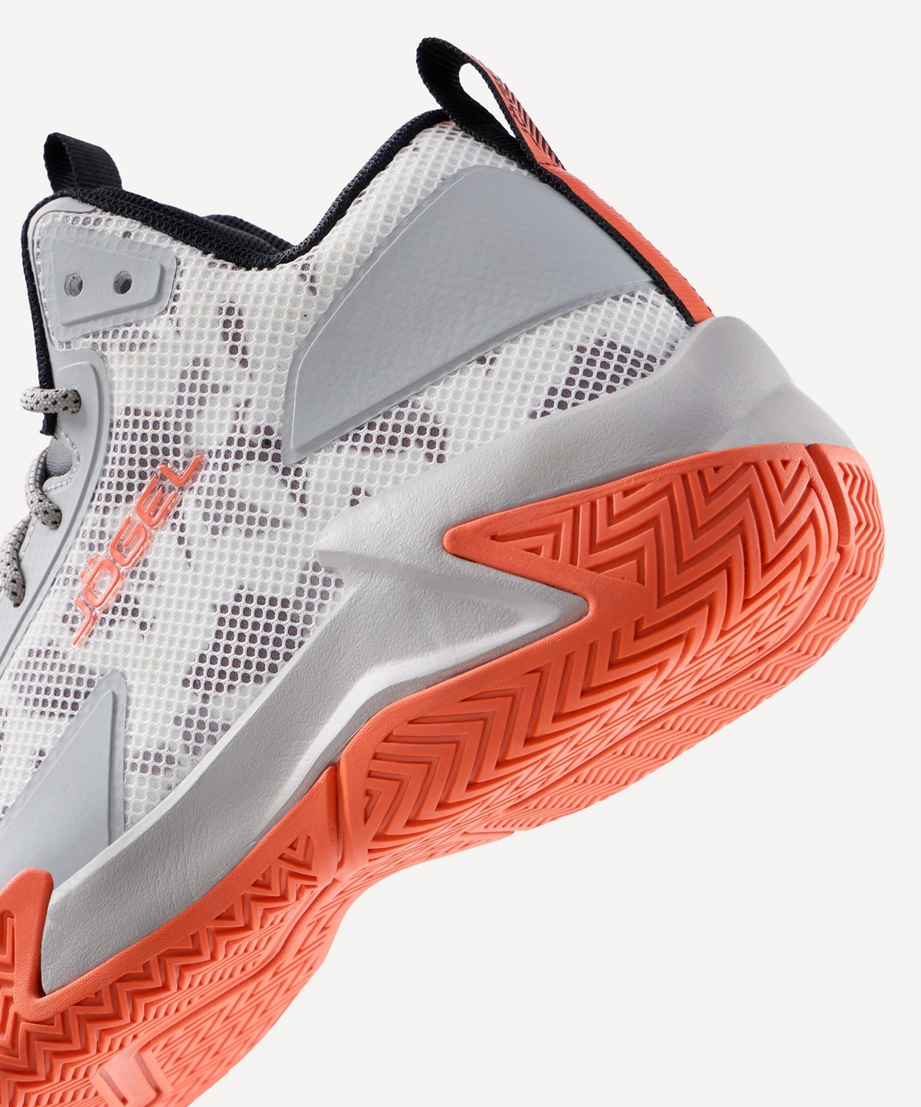 Кроссовки баскетбольные Jogel Playmaker, серый\оранжевый