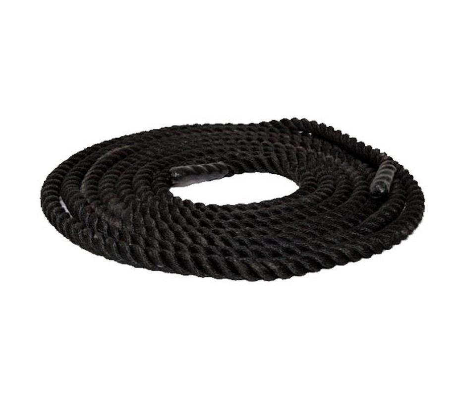Тренировочный канат Perform Better Training Ropes 9m 4086-30-Black 7,3 кг, диаметр 3,81 см, черный
