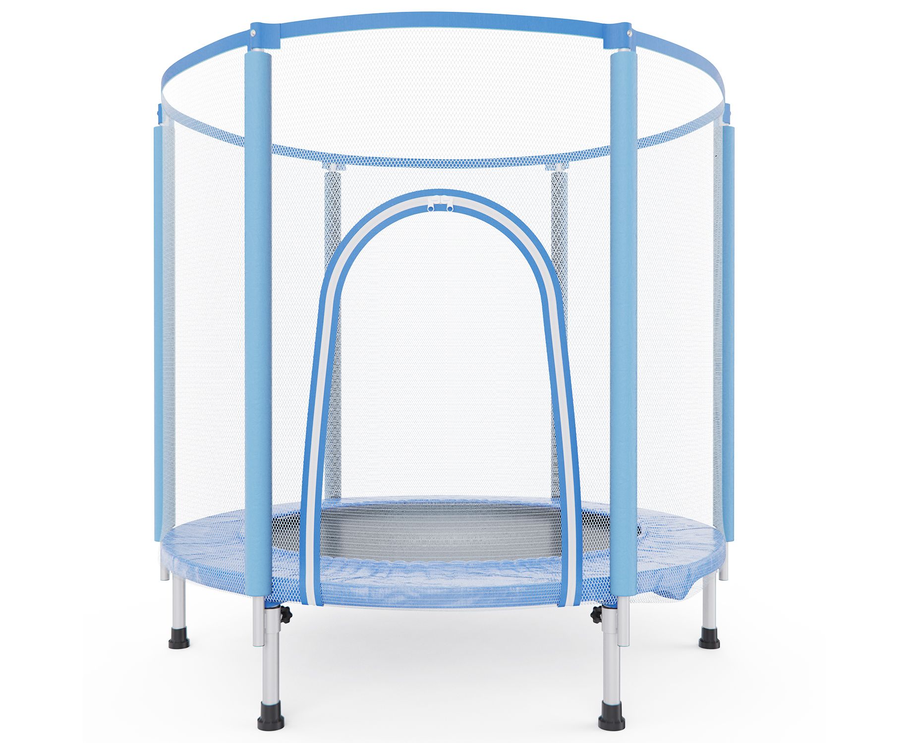 Батут детский, 40" с сеткой DFC FOLDING TKIDS40B синий