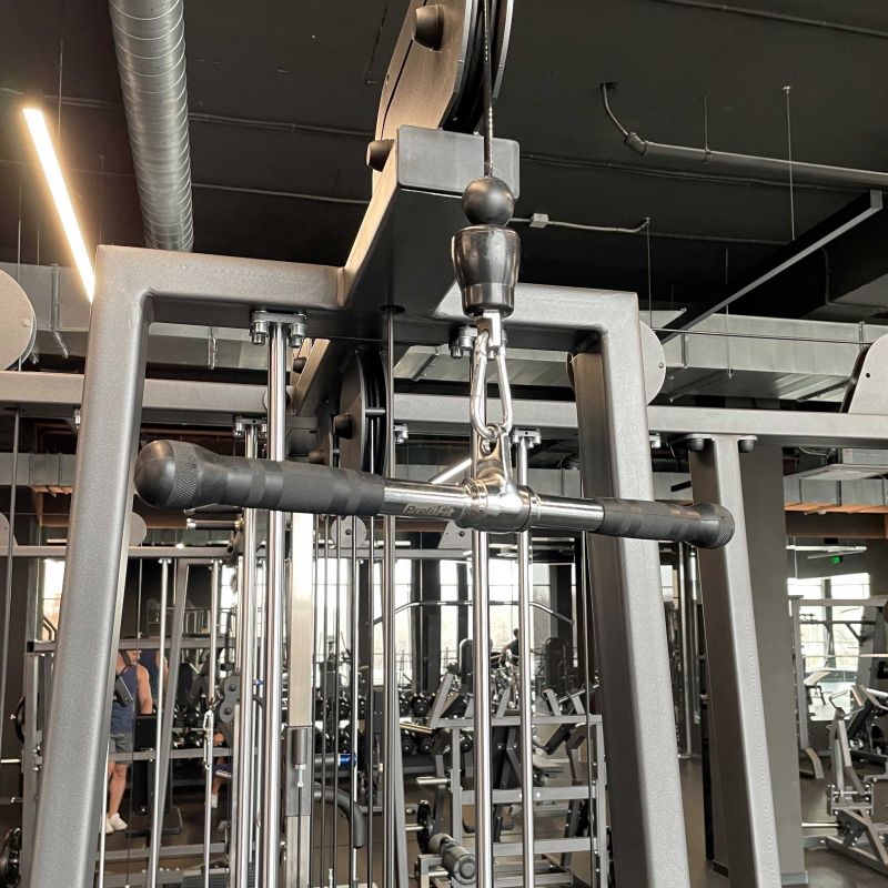 Рукоятка для тяги прямая 50 см Profi-Fit PROFI-FIT-RT-023 | Premium Fitness