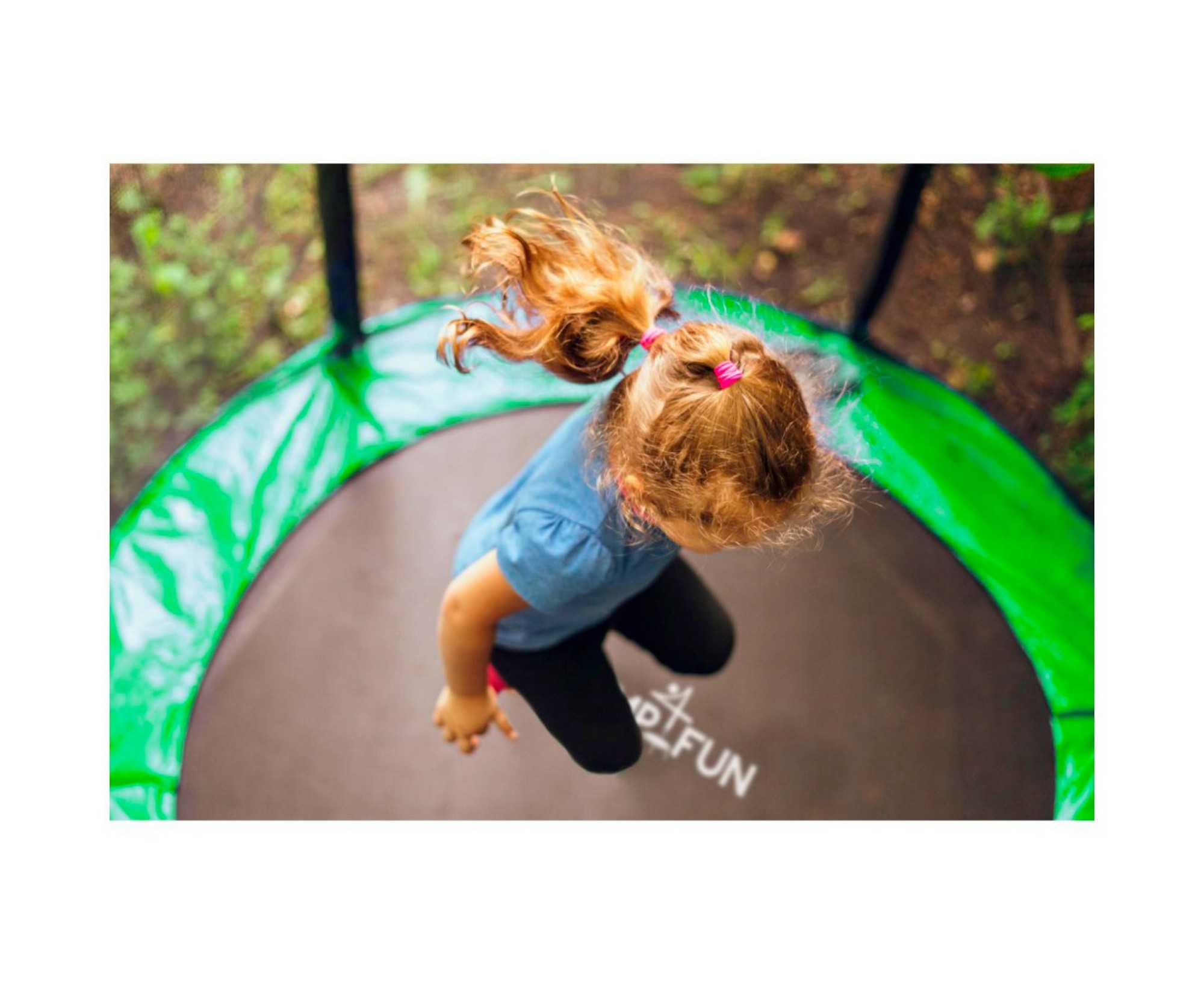 Батут DFC Trampoline Stock JUMP4FUN, с внутренней защитной сеткой TRA22FUJ4F-603 салатовый