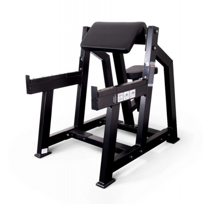 Скамья Скотта ProTrain PP120, полностью черная | Premium Fitness