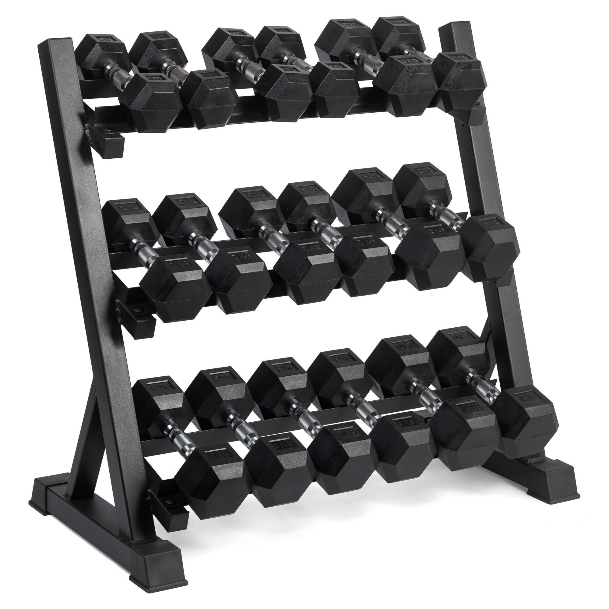 Стойка для гантелей VictoryFit VF-D4001 | Premium Fitness