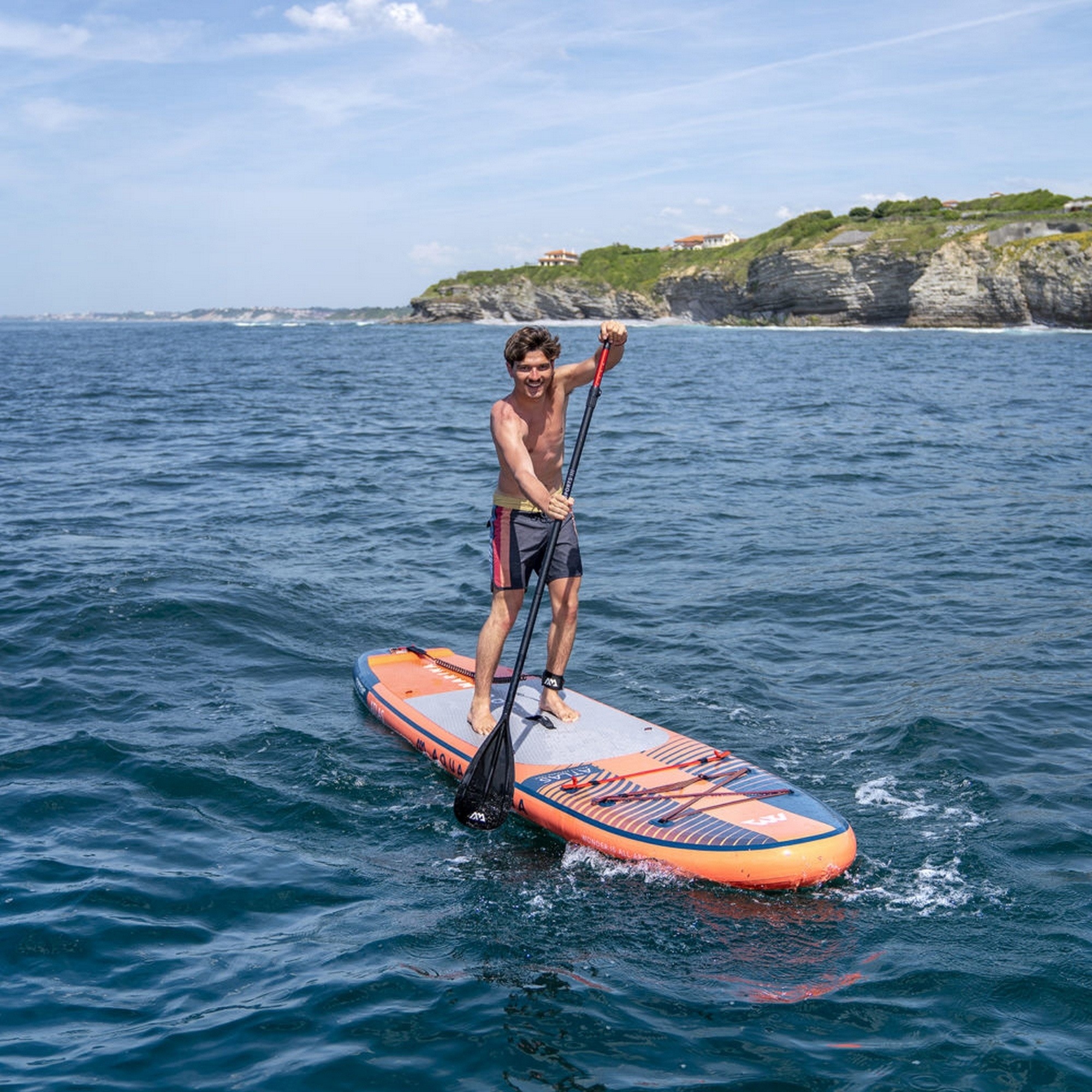 SUP-доска 366х86х15см, насос, лиш, киль, ремнабор, сумка, до 180кг Aqua Marina Atlas BT-23ATP