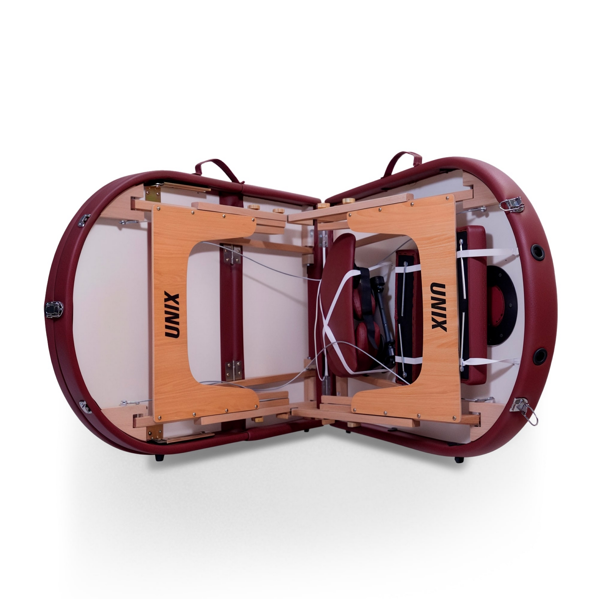 Массажный стол 3 Section Unix Comfort MTCOMFORTBR Burgundy
