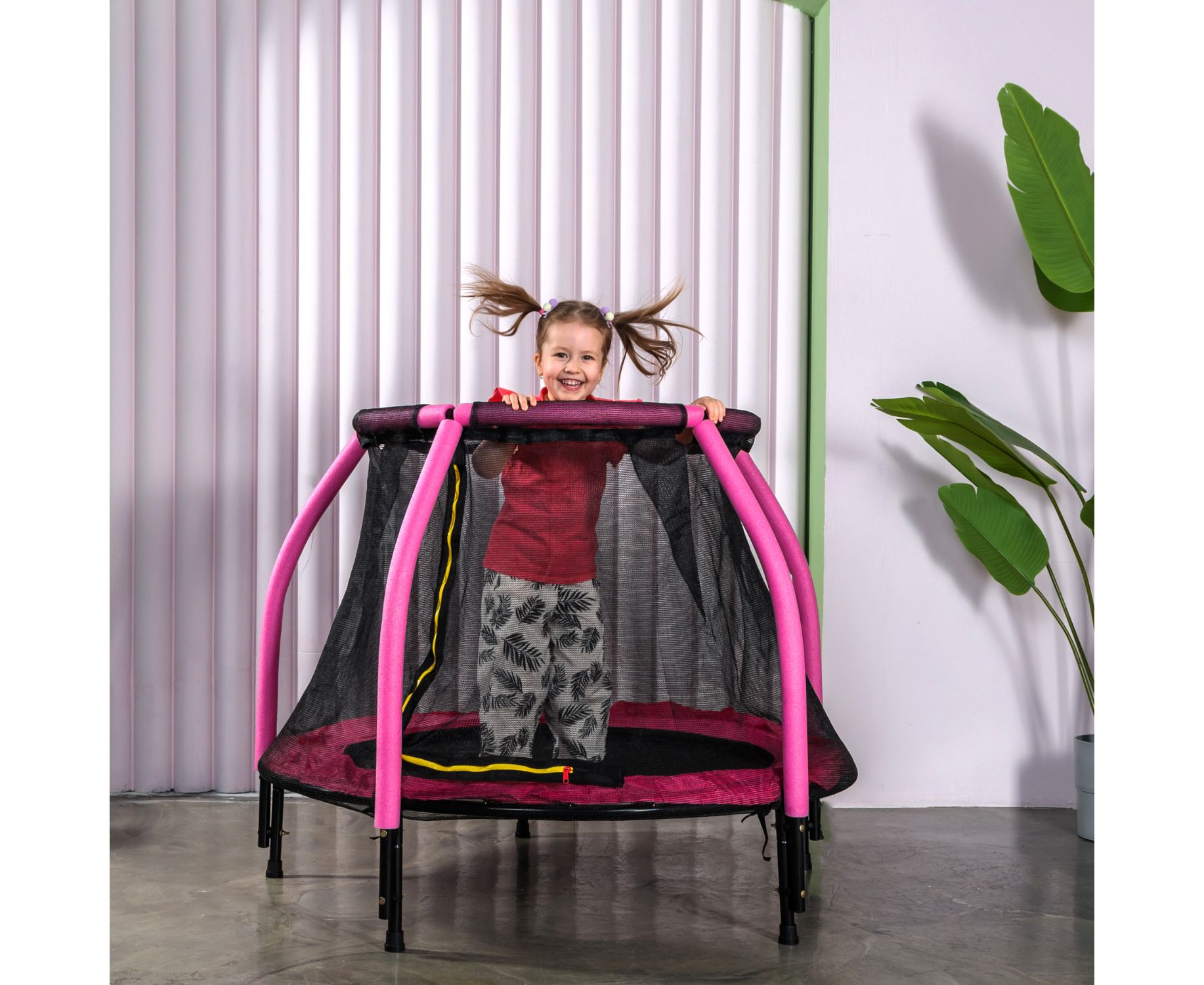 Батут DFC Jump kids 48" (120см) 48INCH-JD-P розовый