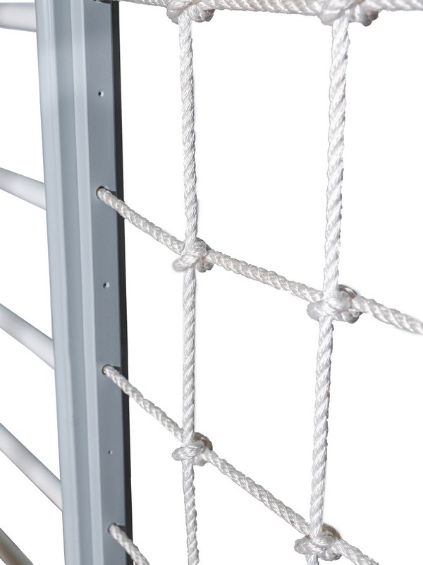 Детский спортивный комплекс Perfetto Sport "Scala in legno con rete 2" grigio PS-130