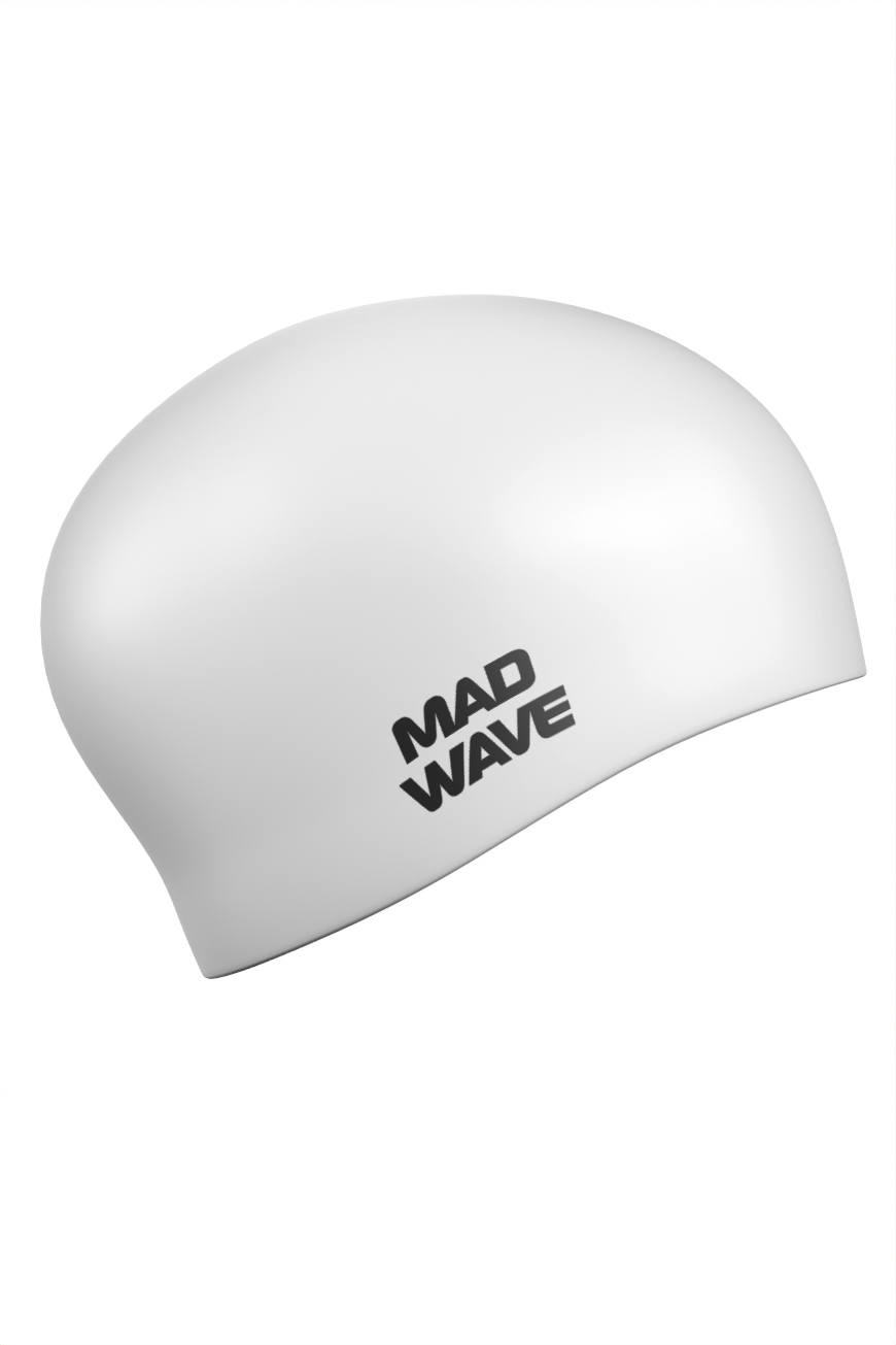 Шапочки для плавания Mad Wave LONG HAIR Silicone M0511 01 0 02W
