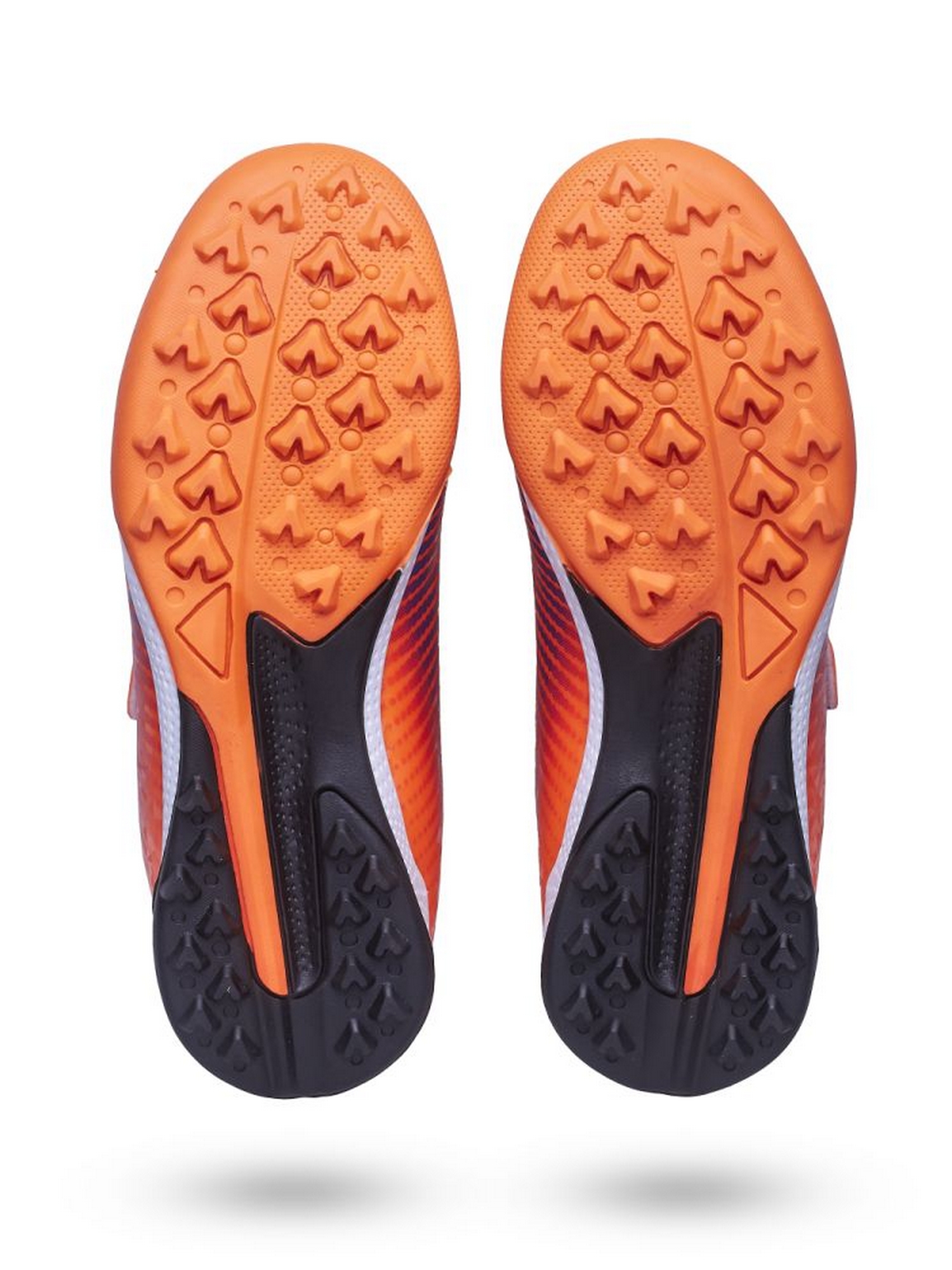 Бутсы футбольные Atemi TURF KIDS SBA-006 оранжевый\фиолетовый