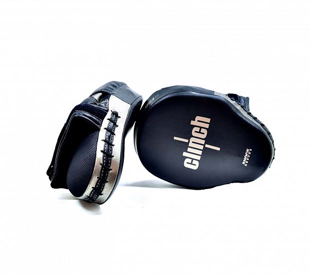Лапы Clinch Shock Absorb Mitt черно-бронзовые C548