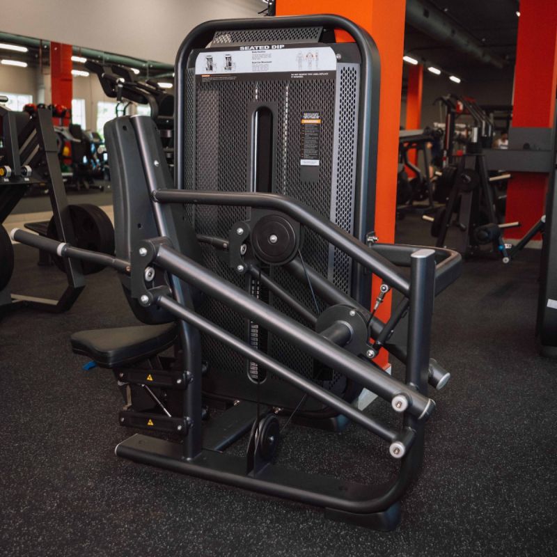 Трицепс-машина DHZ E7026 — имитация отжиманий | Premium Fitness