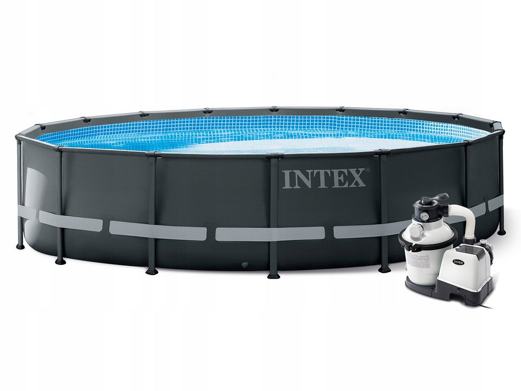 Каркасный бассейн круглый 488х122cм Intex Ultra XTR Frame 26326