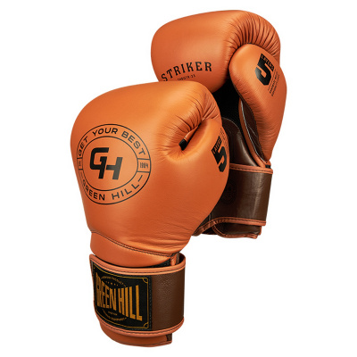 Боксерские перчатки Green Hill STRIKER THBGTR-23 коричневый
